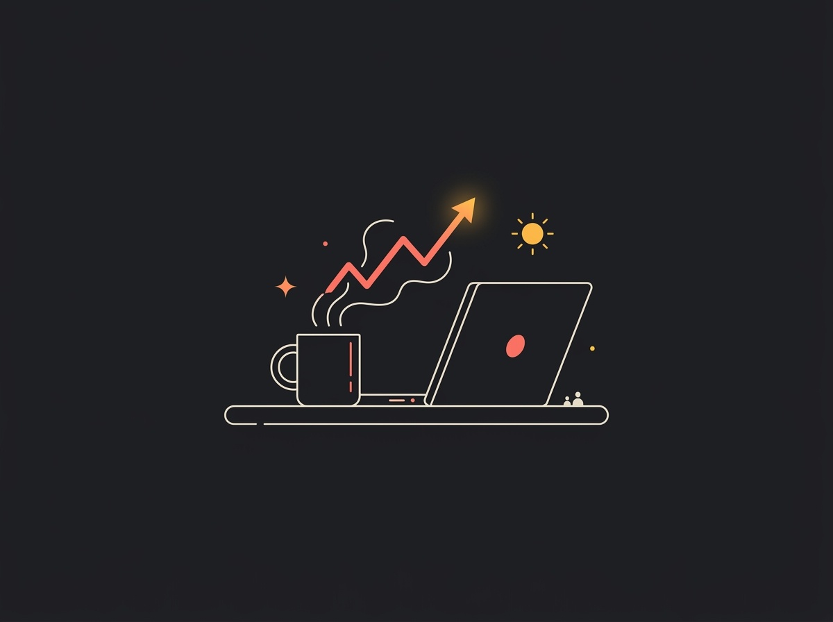En el trabajo — illustration