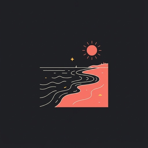 la playa — beach