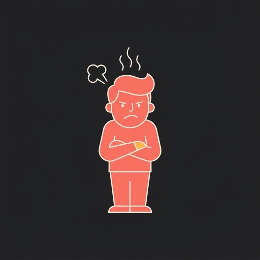 enfadado — angry / annoyed