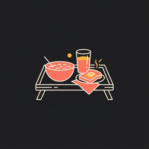 el desayuno — breakfast