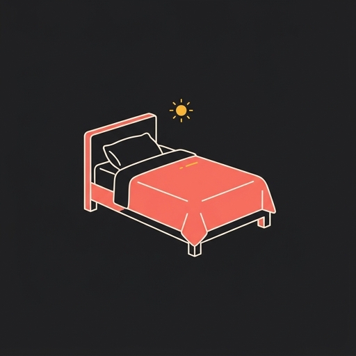 la cama — bed
