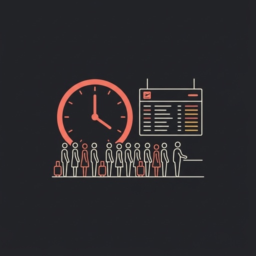el retraso — delay