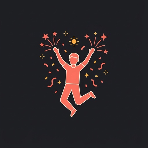 animado — upbeat / in good spirits