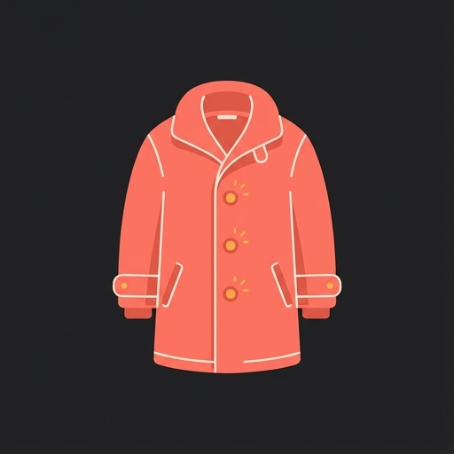 el abrigo — coat