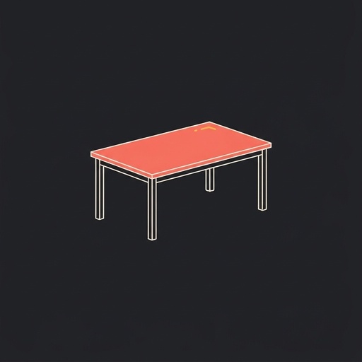 la mesa — table